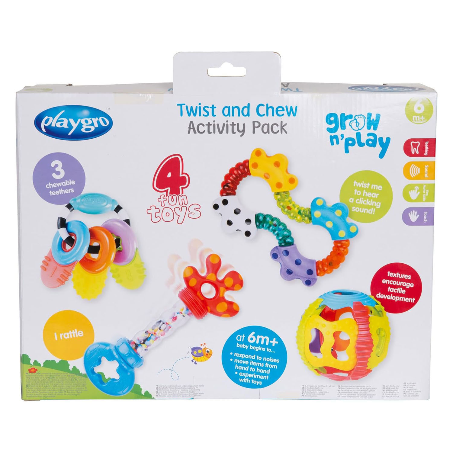 Draai & Bijt Activiteitenset Babyspeelgoed