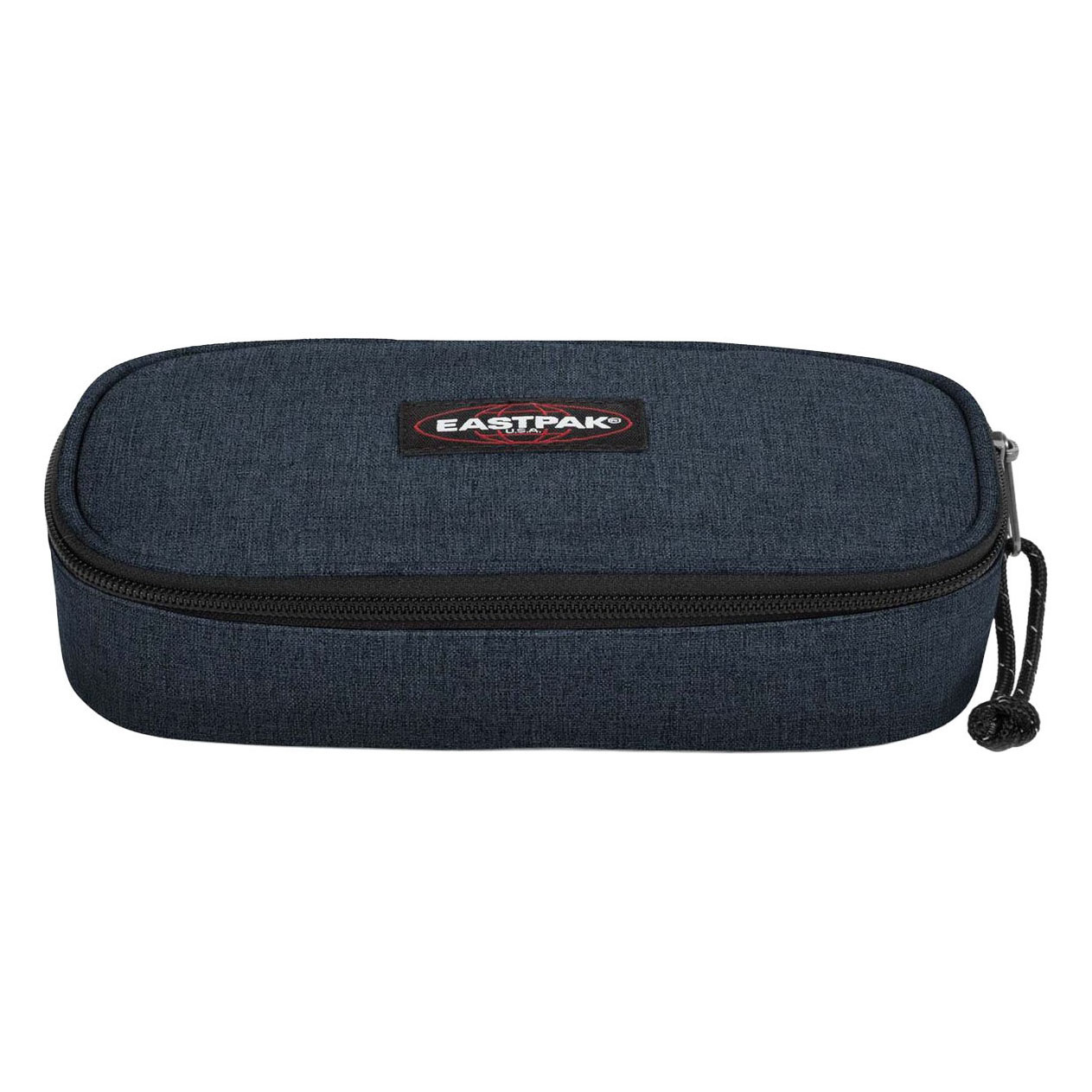 Étui ovale simple en denim triple Eastpak