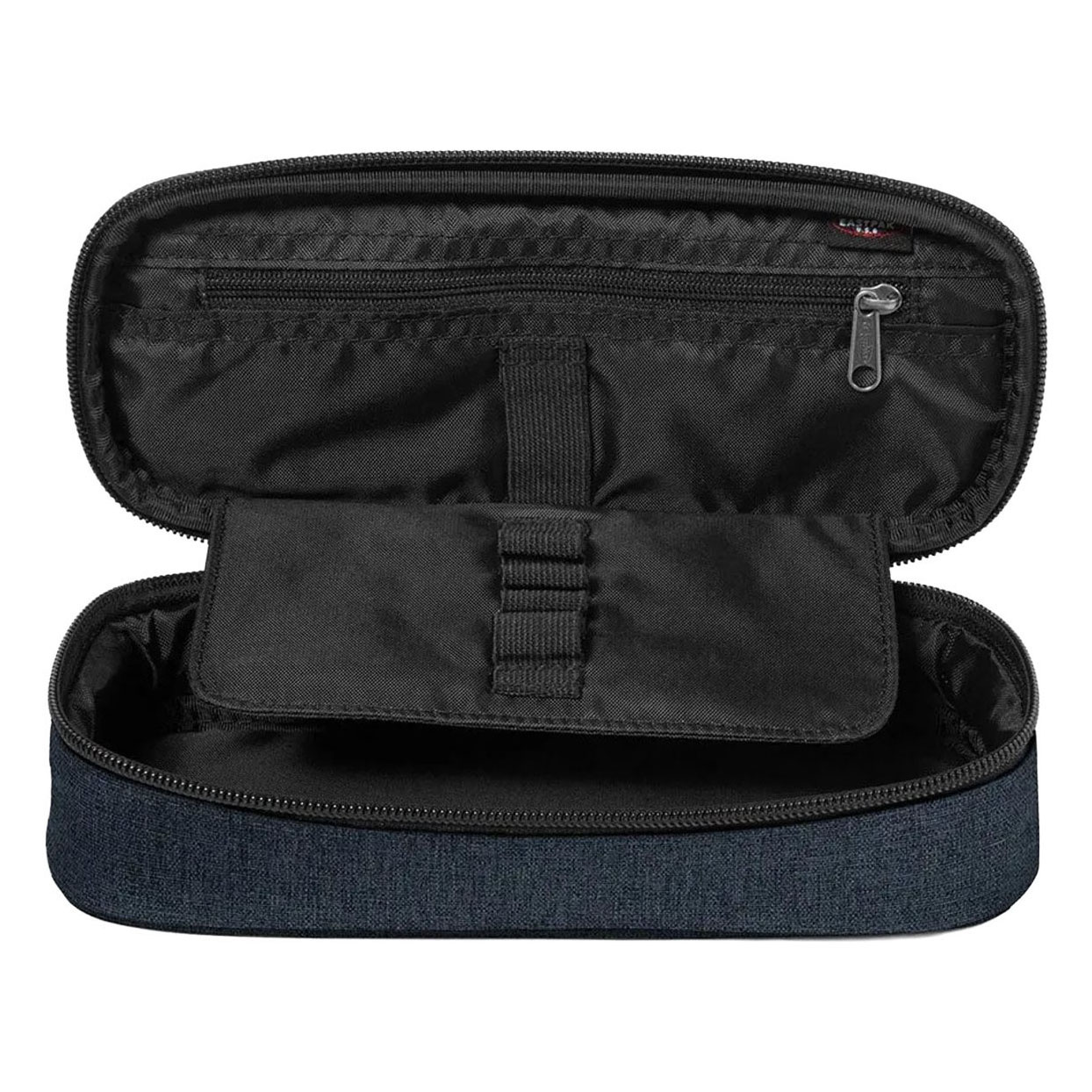 Étui ovale simple en denim triple Eastpak