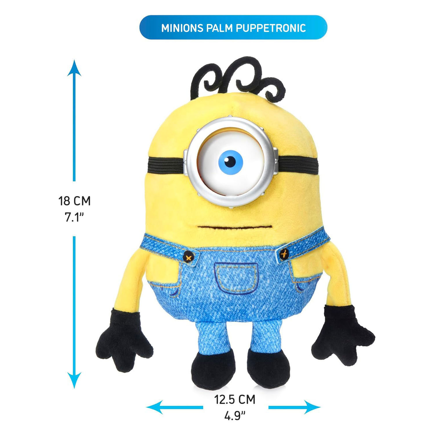 Peluche interactive Puppetronic James Palm des Minions Universels