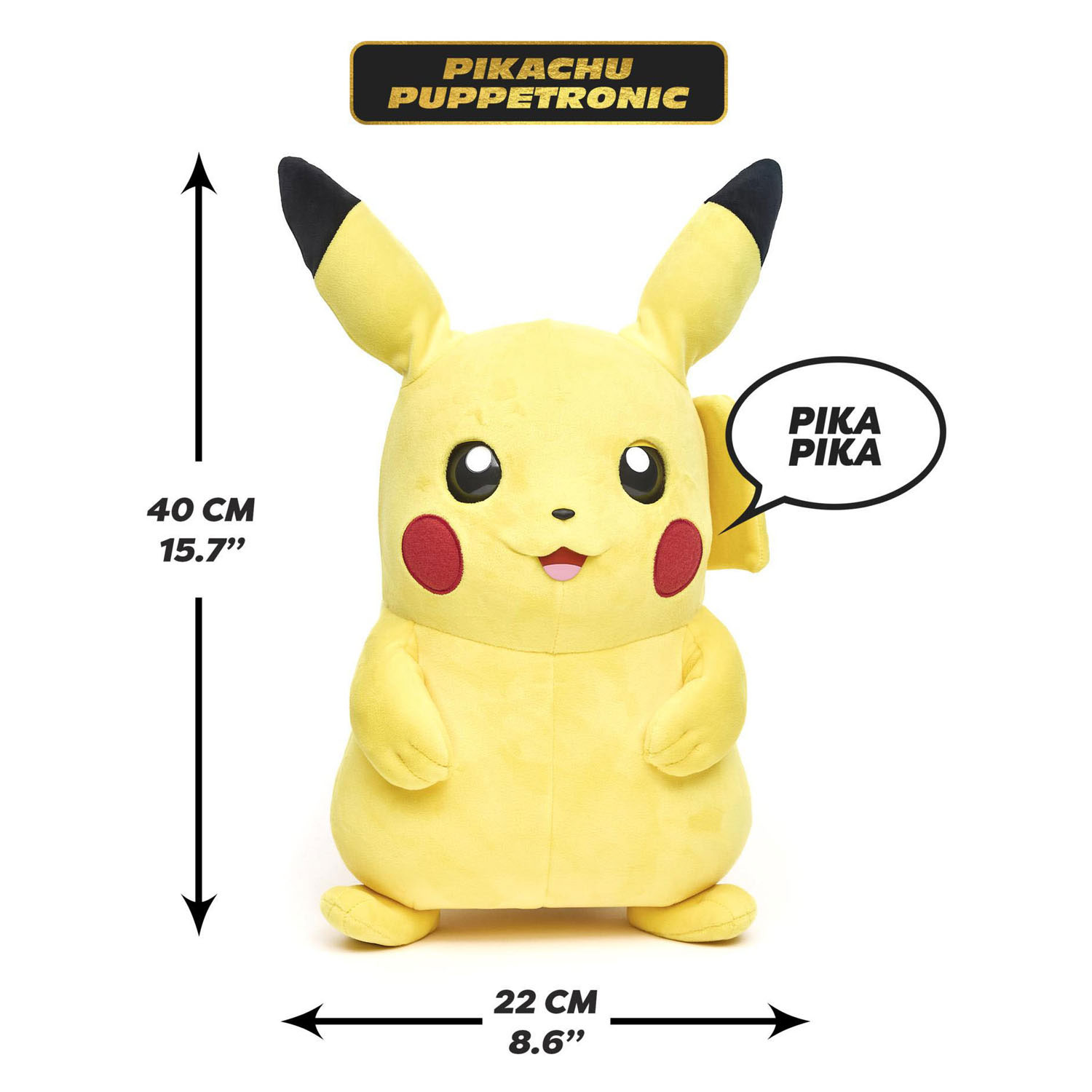 Real FX Pikachu Interactieve Knuffel