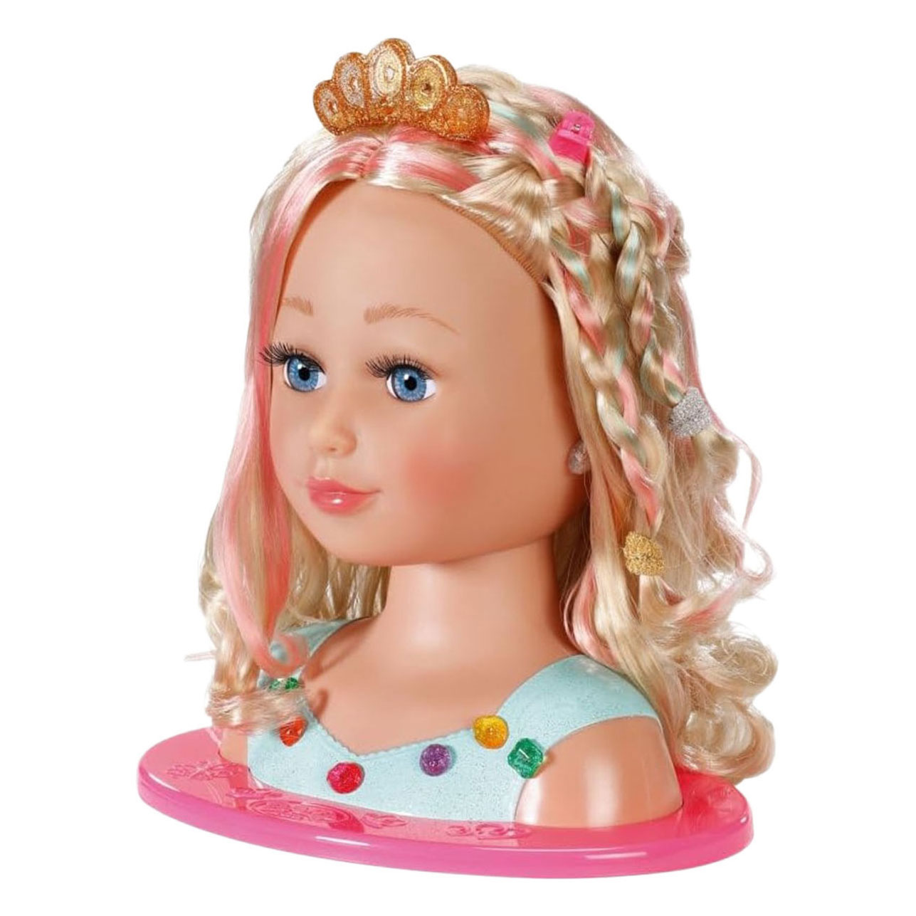 Tête de mannequin Baby Born Styling Makeup and Mannequin Princess - 27 cm