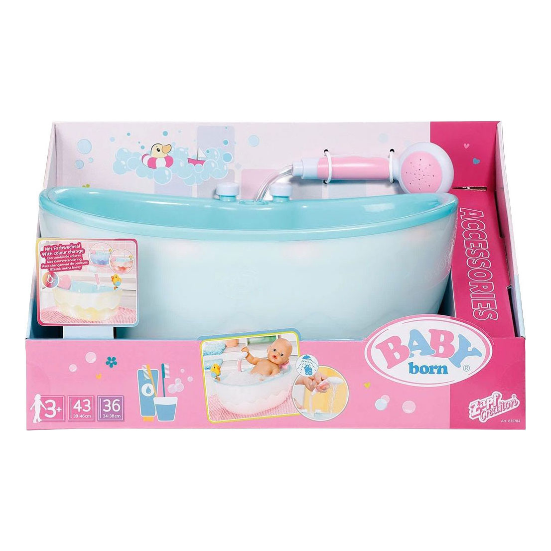 Baby born Bad met Licht en Geluid