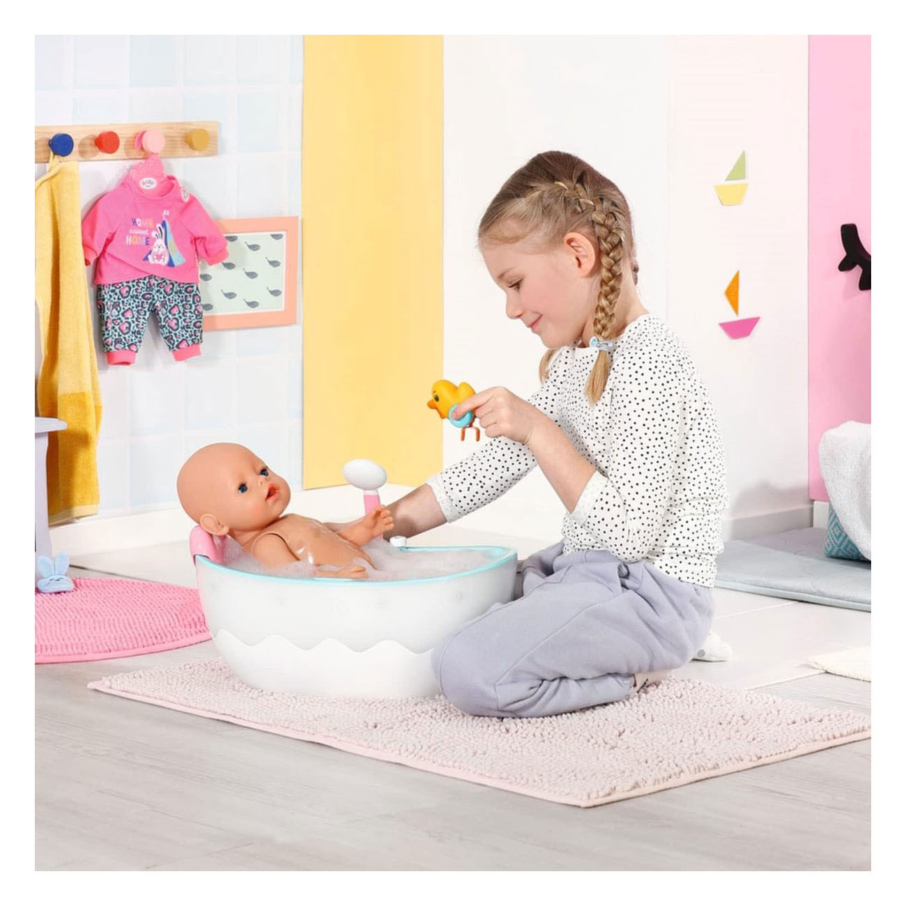 Baby born Bad met Licht en Geluid