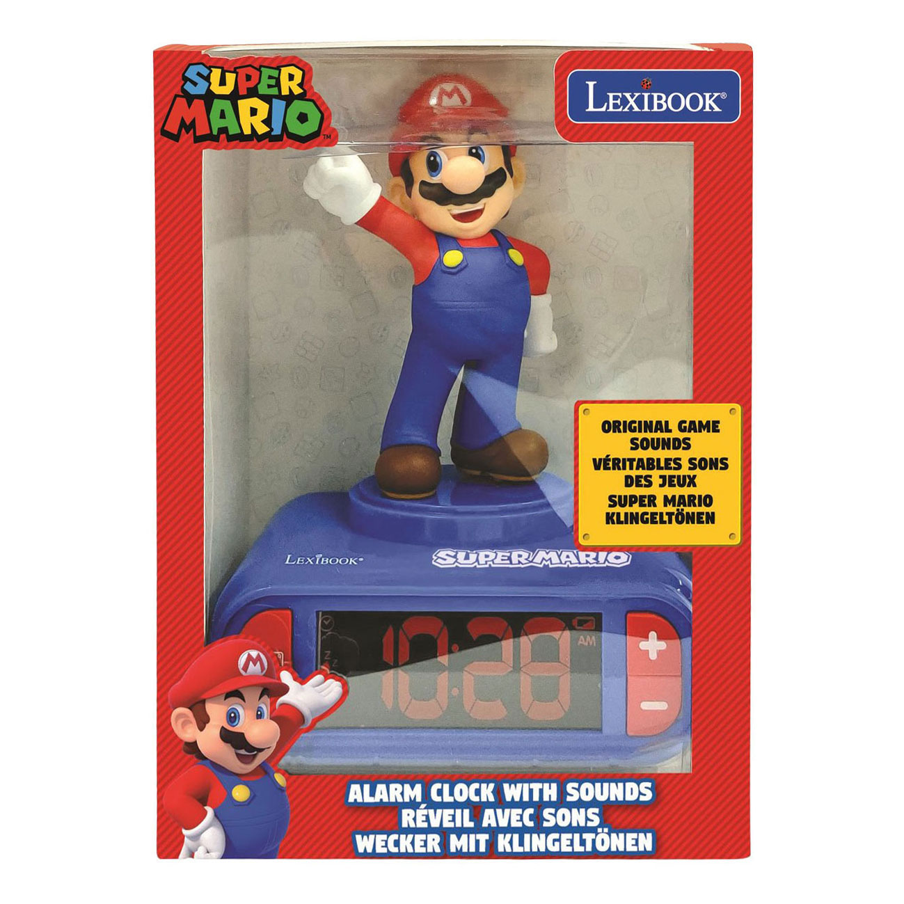 Lexibook Super Mario 3D digitale Alarmklok