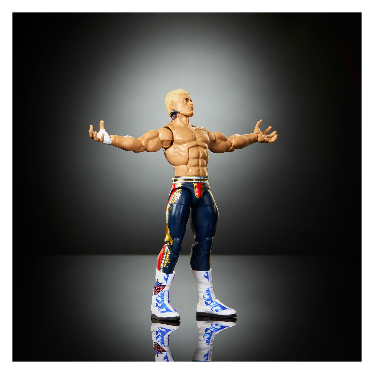 WWE Elite Collection The Amercian Nightmare Cody Rhodes Actiefiguur - 17cm