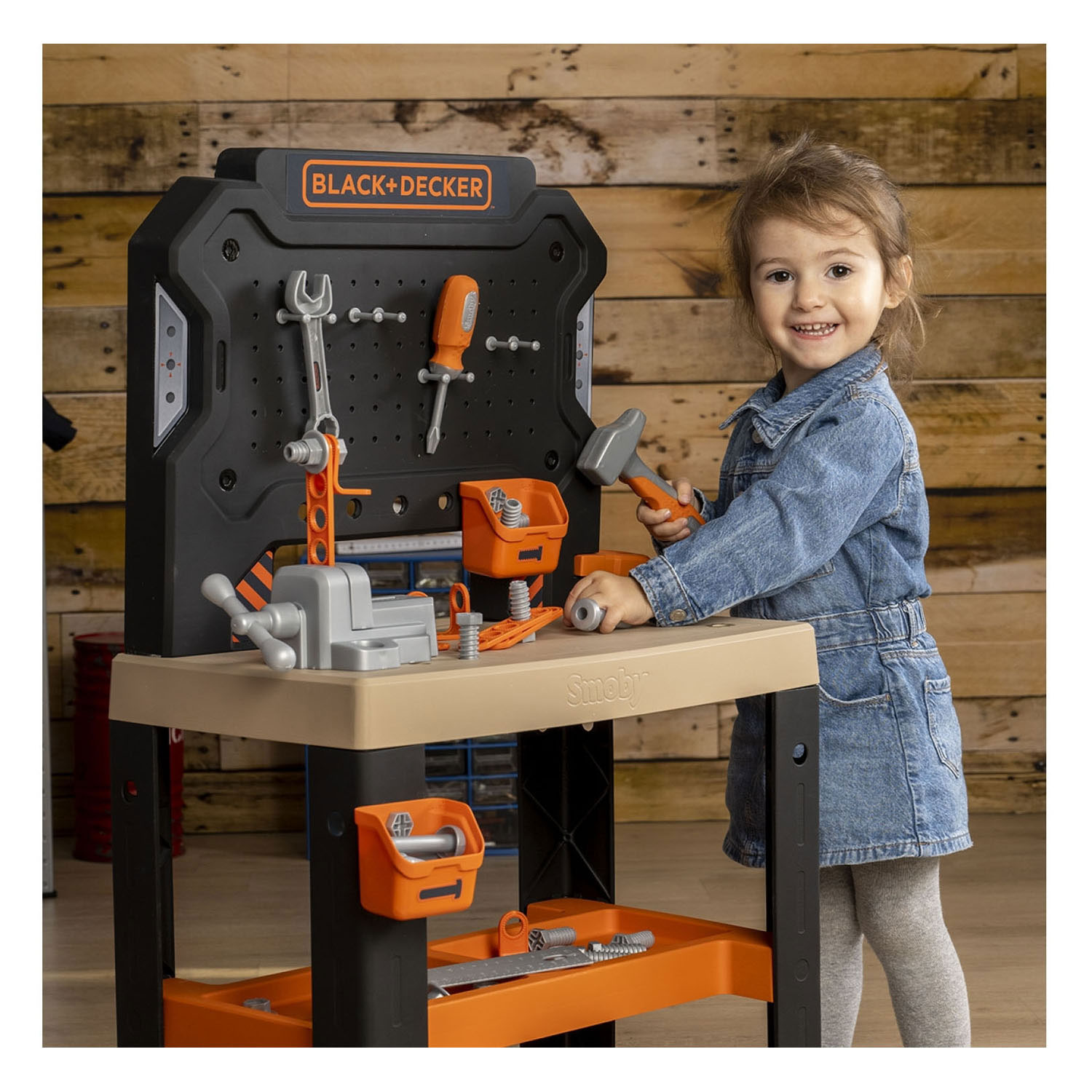 Smoby Werkbank Black & Decker - 78dlg.