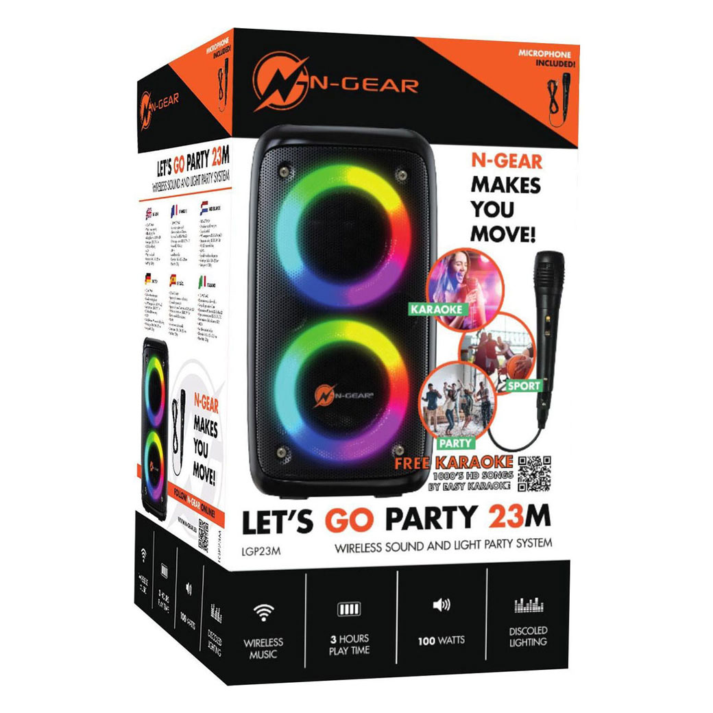 N-Gear Let's Go Party 23M Speaker