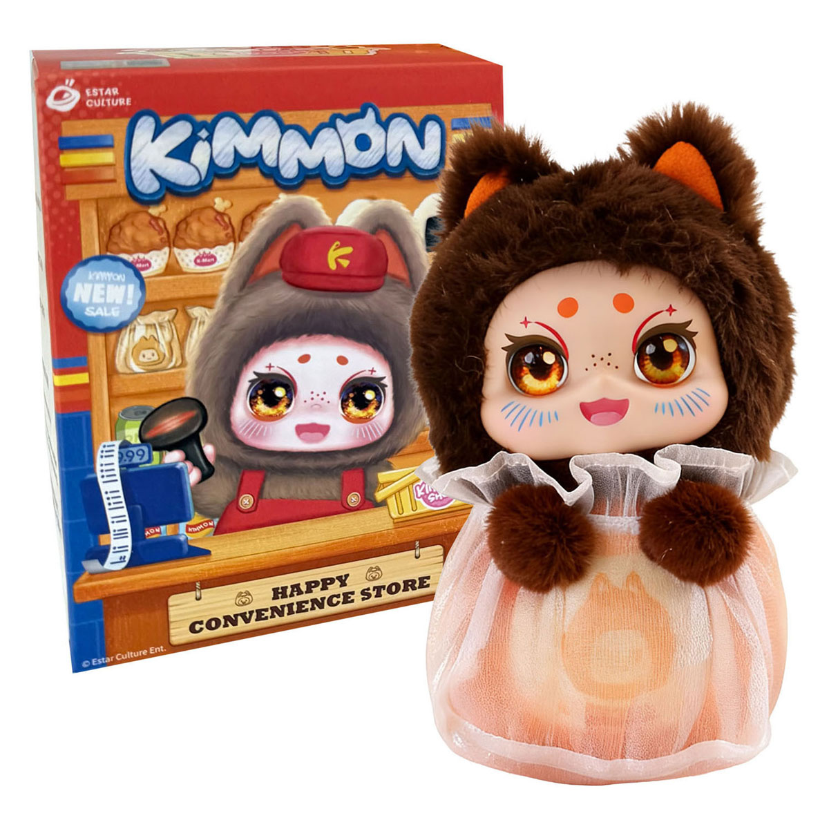 Kimmon Vrolijke Buurtwinkel Pluche Figuur