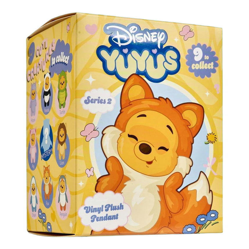 Disney YUYUS Pluche Figuur Winnie de Poeh - 12cm