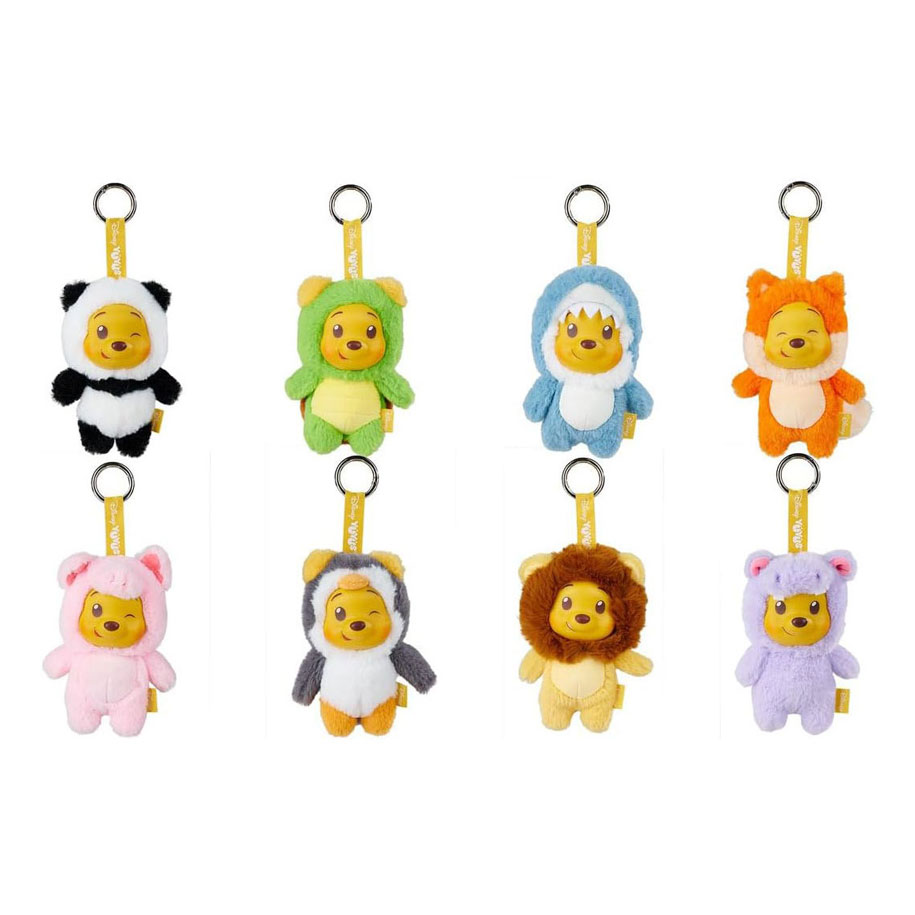 Disney YUYUS Pluche Figuur Winnie de Poeh - 12cm