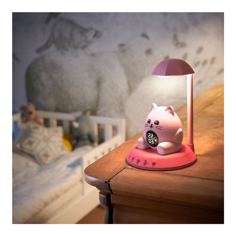 HiBuddies Streetlight Wekker Kat