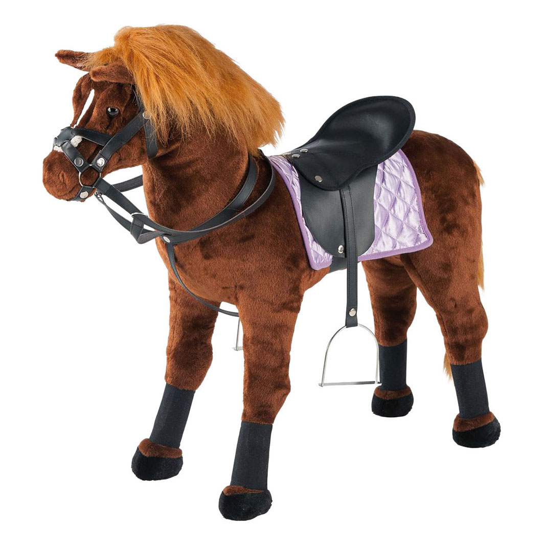 Zitpaard met Zadel en Geluid - 70cm