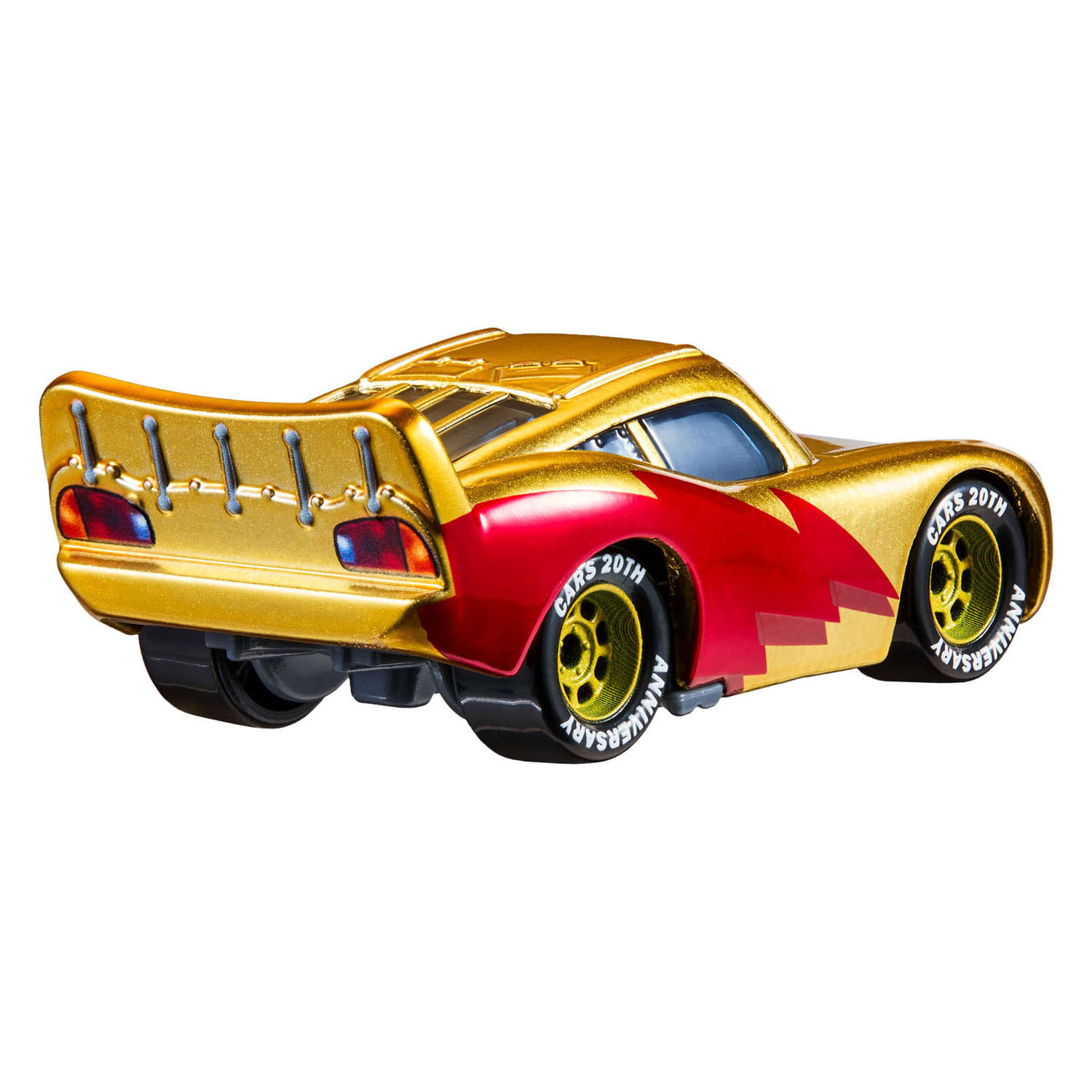 Mattel Disney Cars Lightning Mcqueen 20th Anniversary Golden Exclusive Speelgoedauto