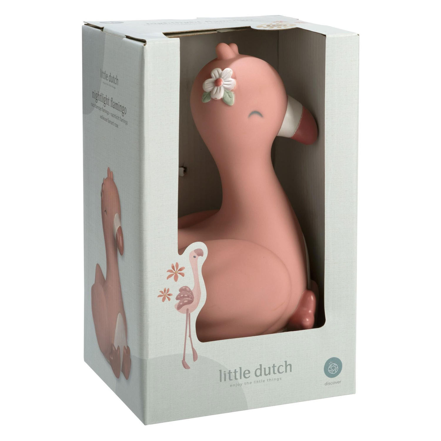 Little Dutch Safari Flamingo Oplaadbare Nachtlamp