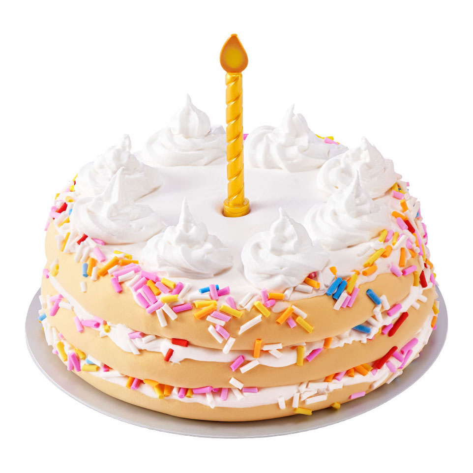 Slime Mart Small Shopping Bag Birthday Cake Slijm