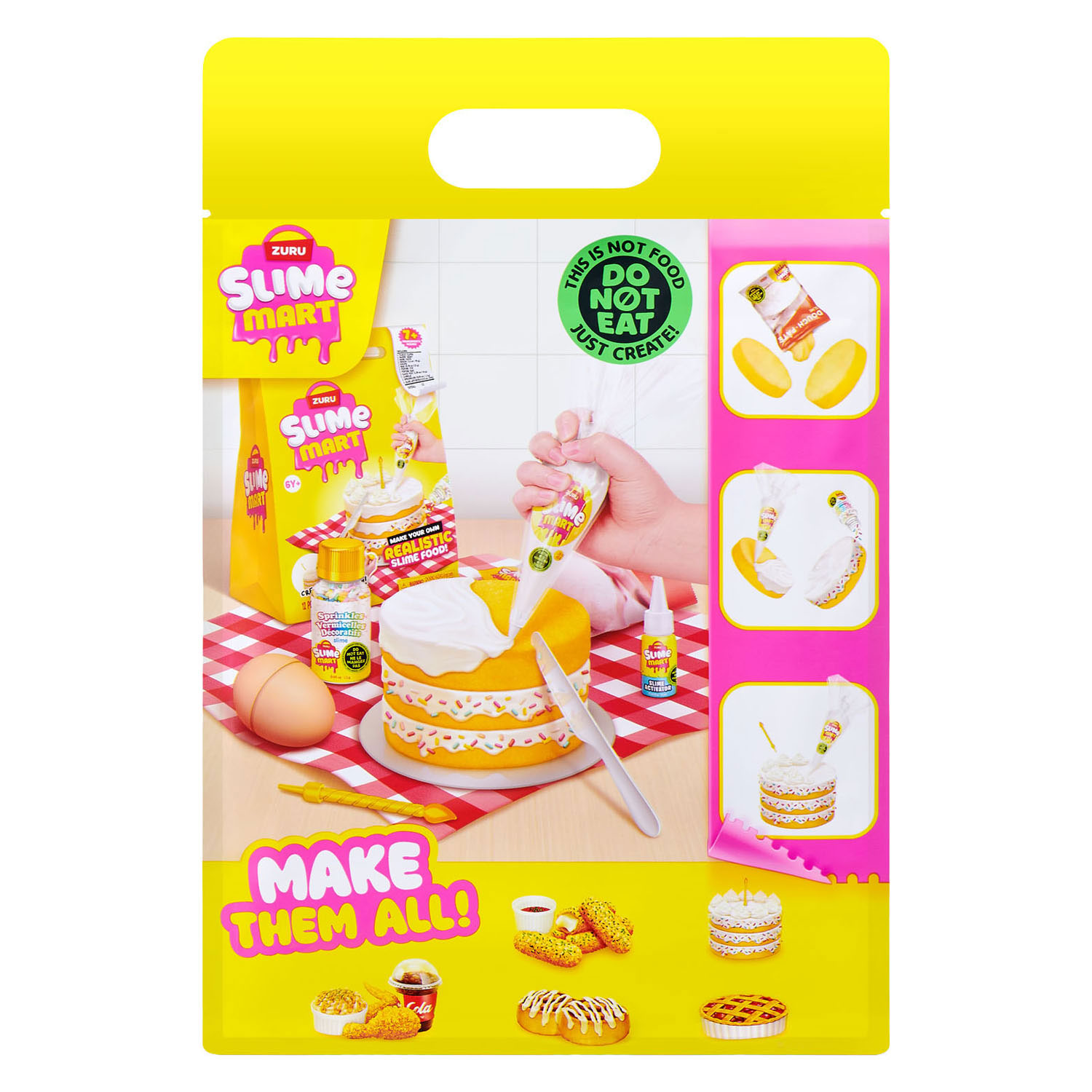 Slime Mart Small Shopping Bag Birthday Cake Slijm