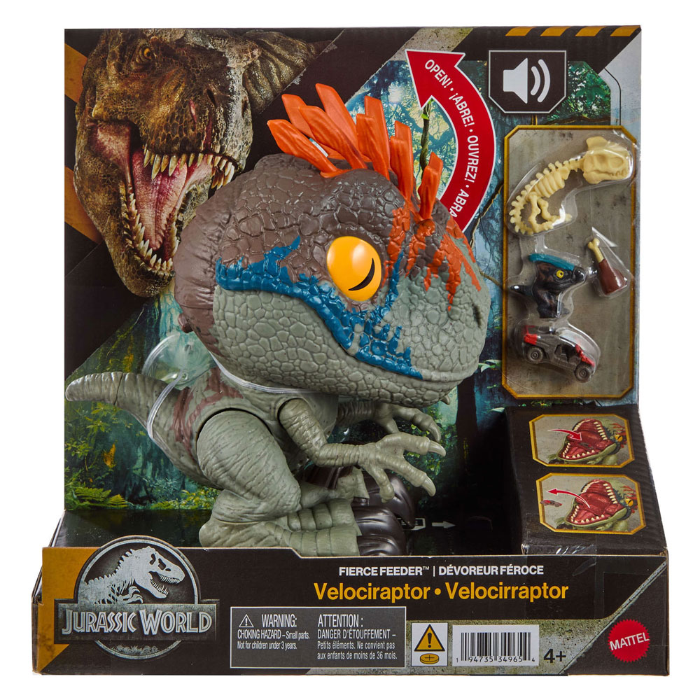 Jurassic World Fierce Feeder Velocirapto Speelfiguur