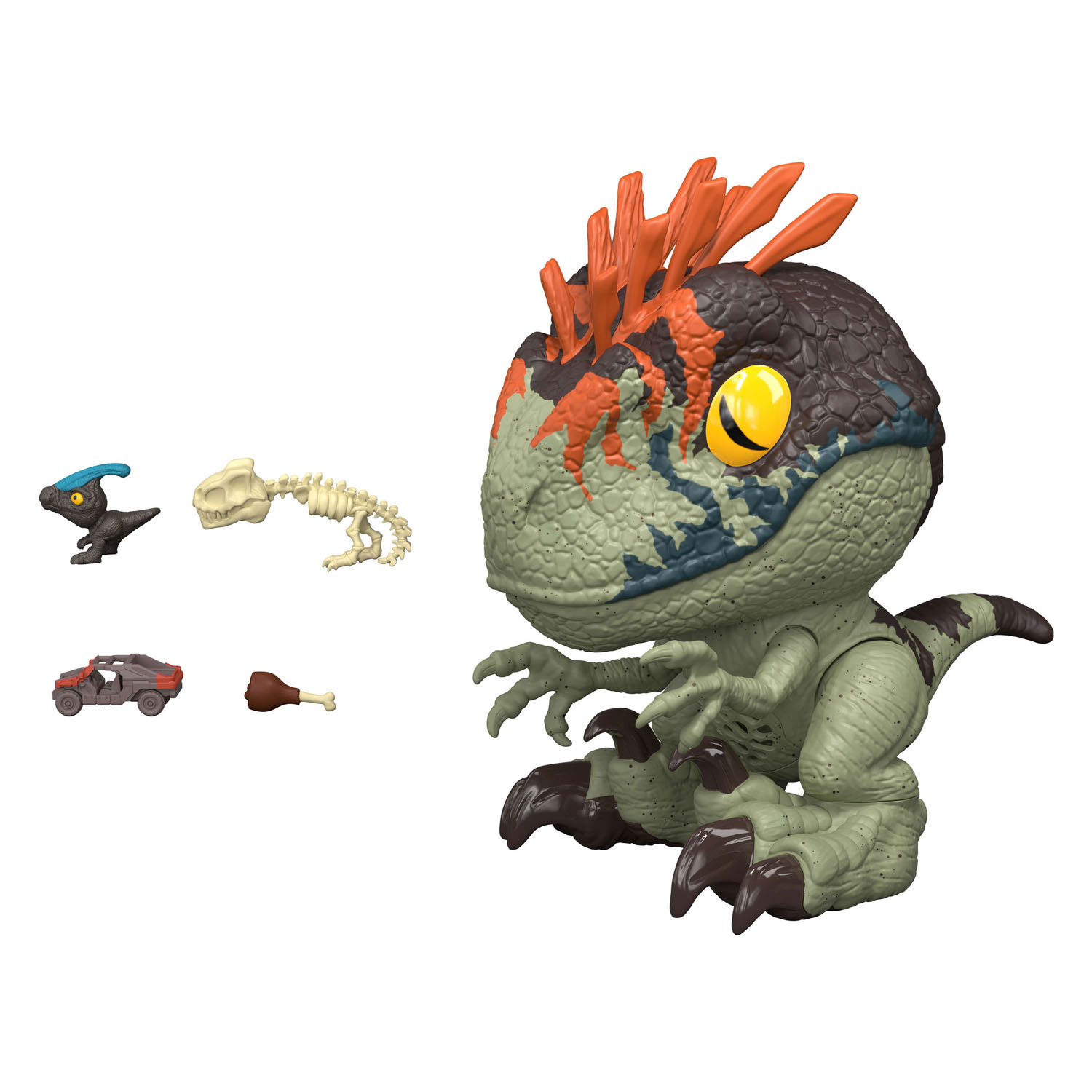 Jurassic World Fierce Feeder Velocirapto Speelfiguur
