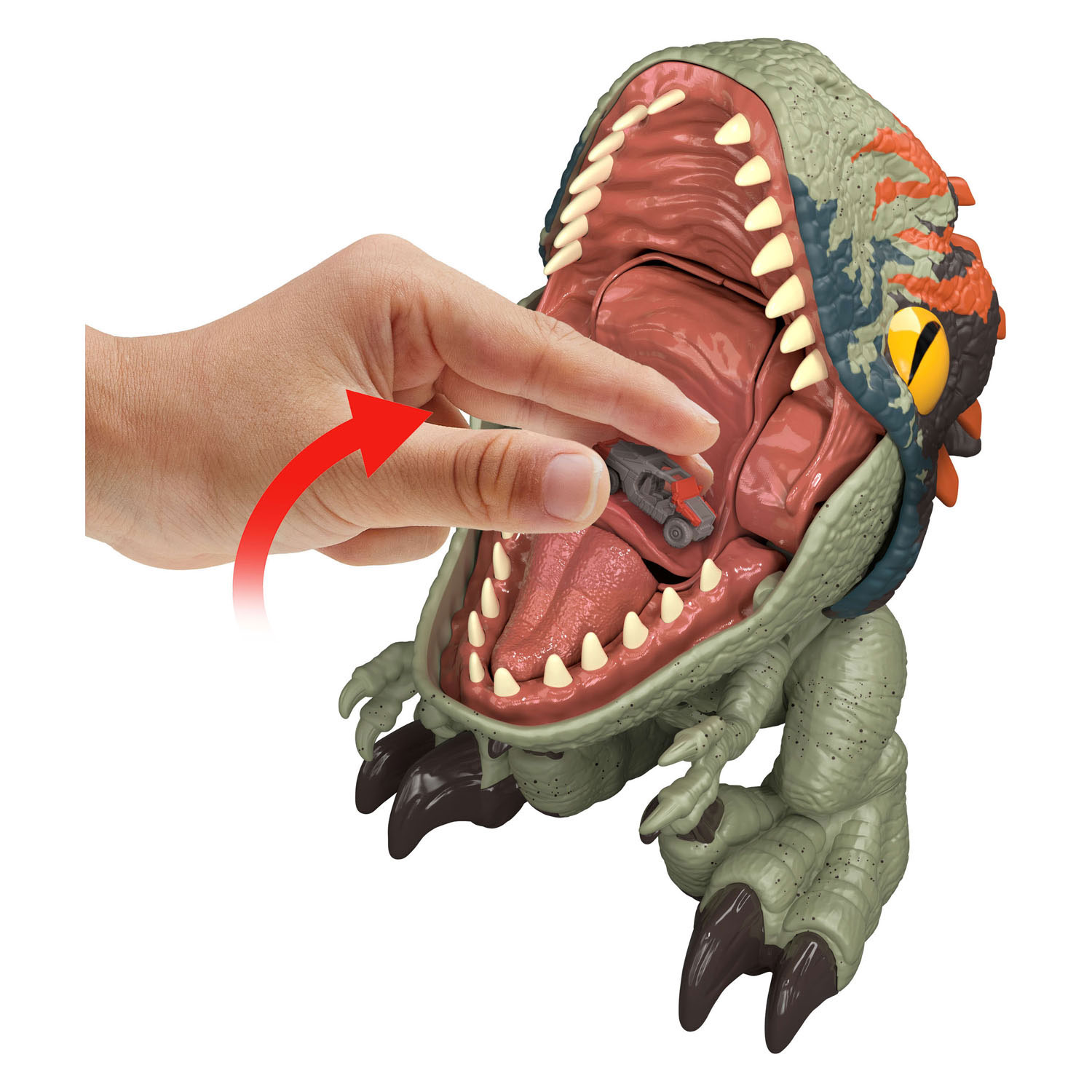 Jurassic World Fierce Feeder Velocirapto Speelfiguur