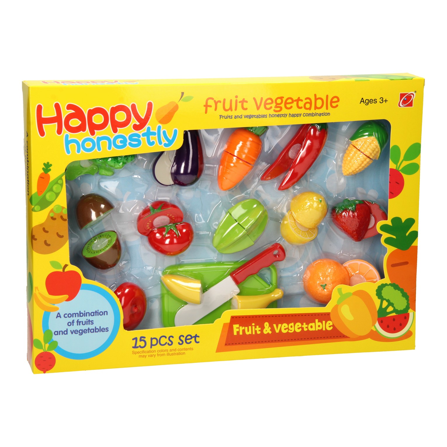 smaak Havoc spleet Snijgroente - en Fruit, 15dlg. online kopen? | Lobbes Speelgoed