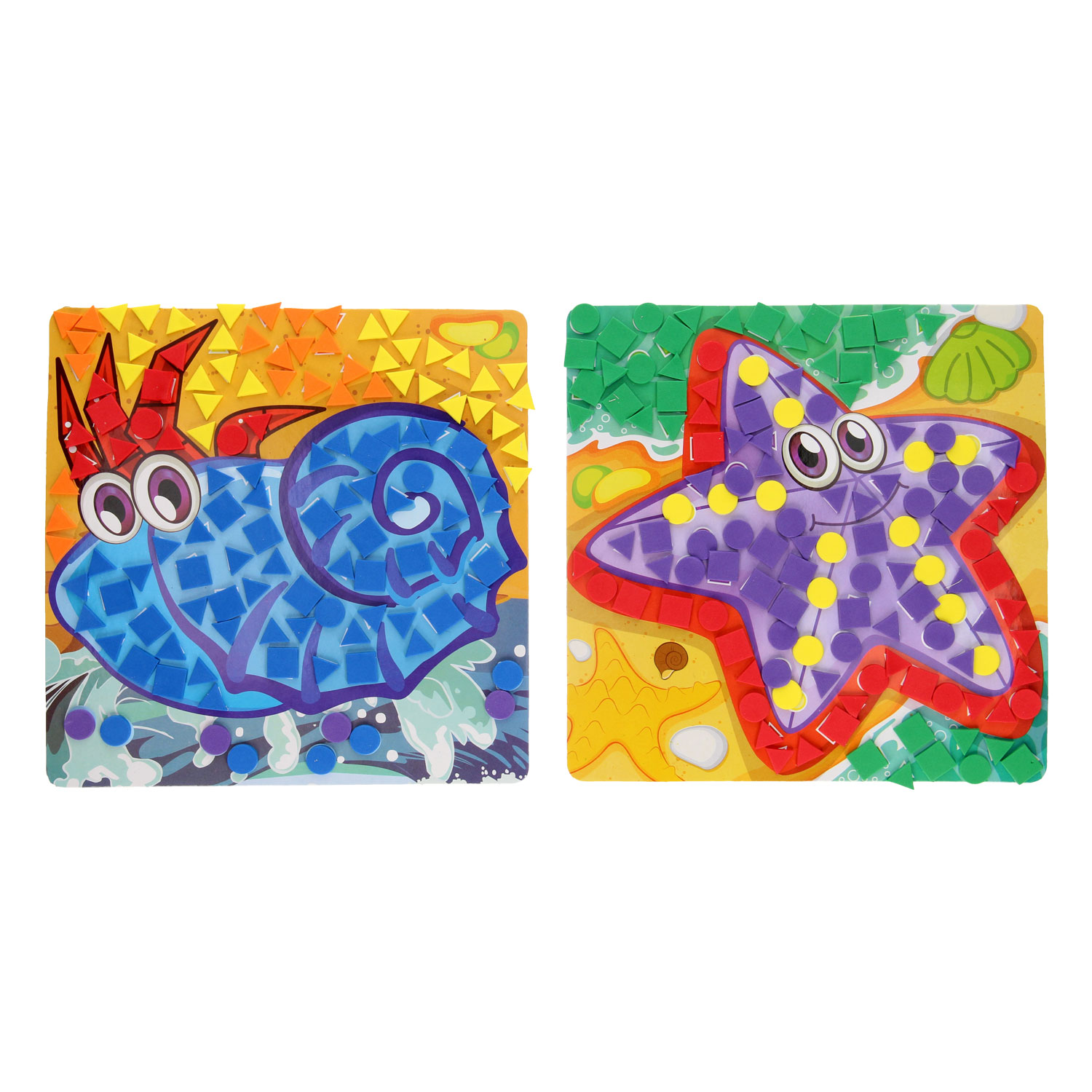 Mozaiek Knutselen Zeedieren