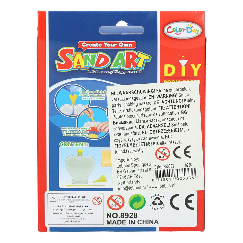 Zandkunst Glow in the Dark