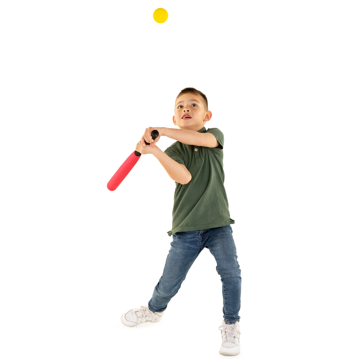 Schaumstoff-Baseballschläger mit Ball