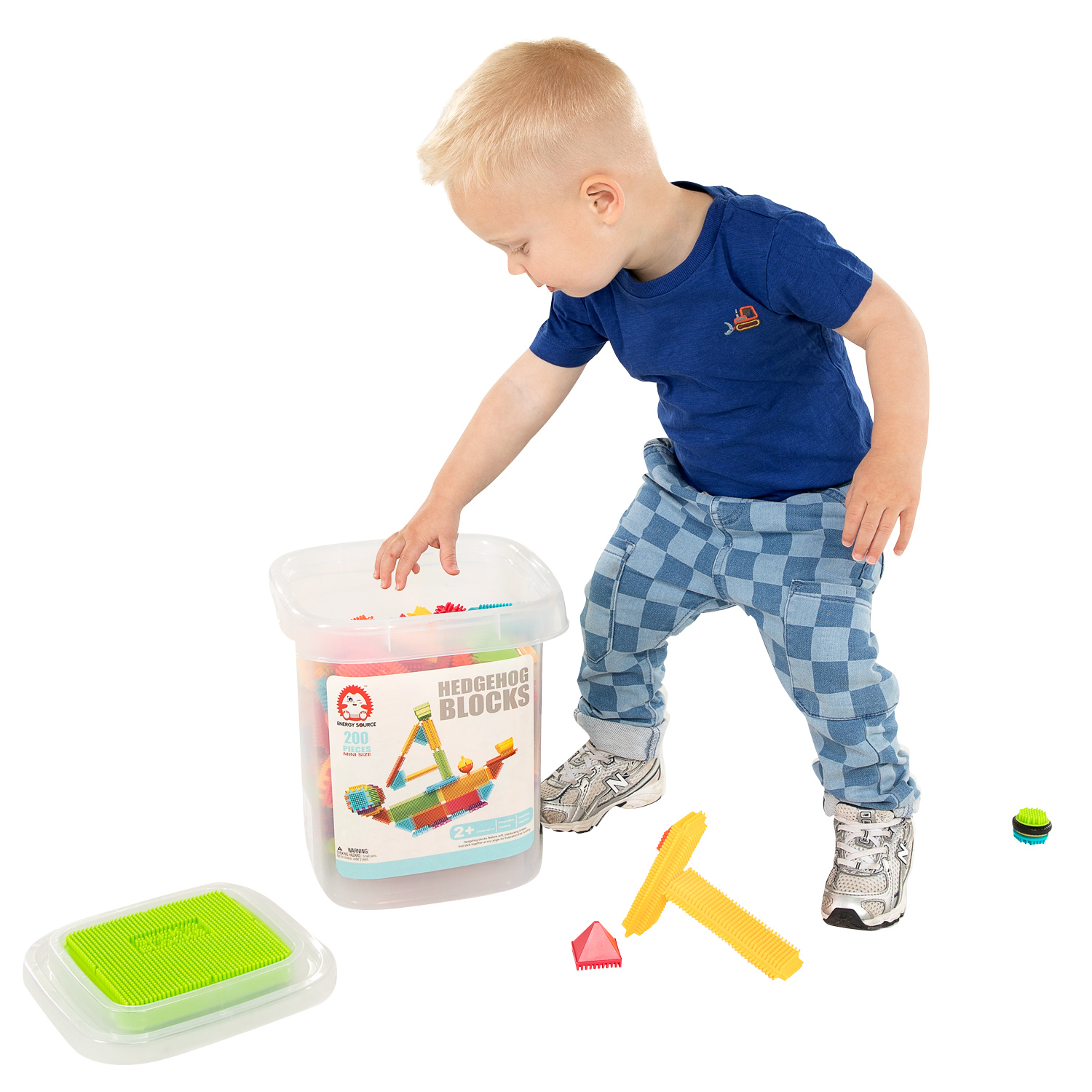 Bristle Blokken in Opbergbox, 200dlg.