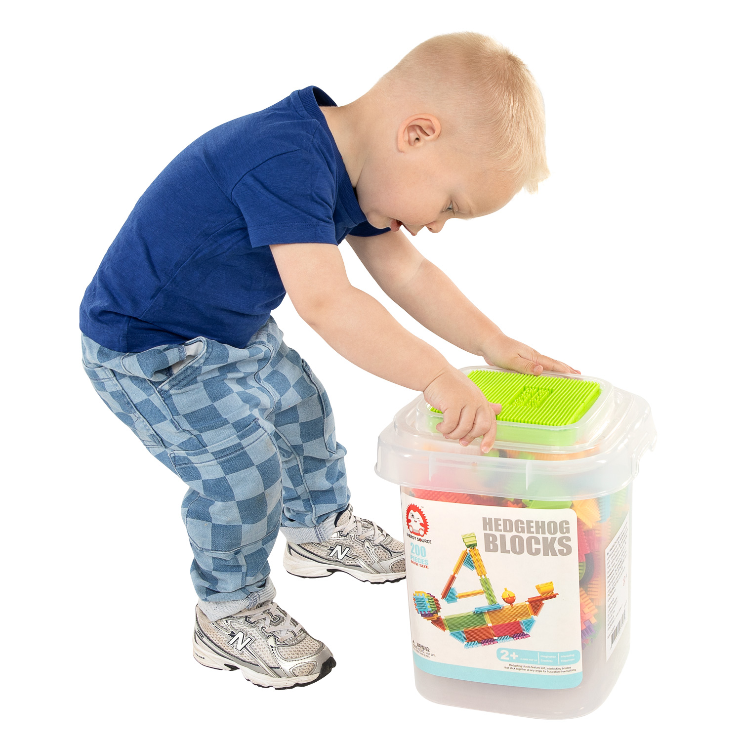 Bristle Blokken in Opbergbox, 200dlg.