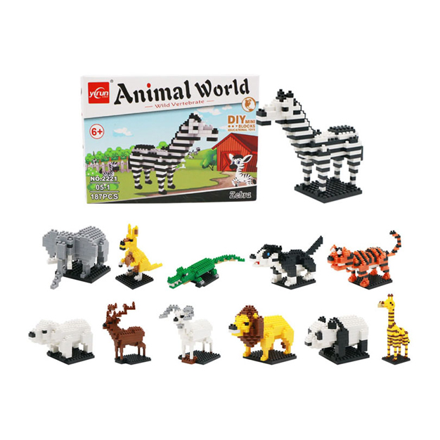 Jeu de construction Animaux