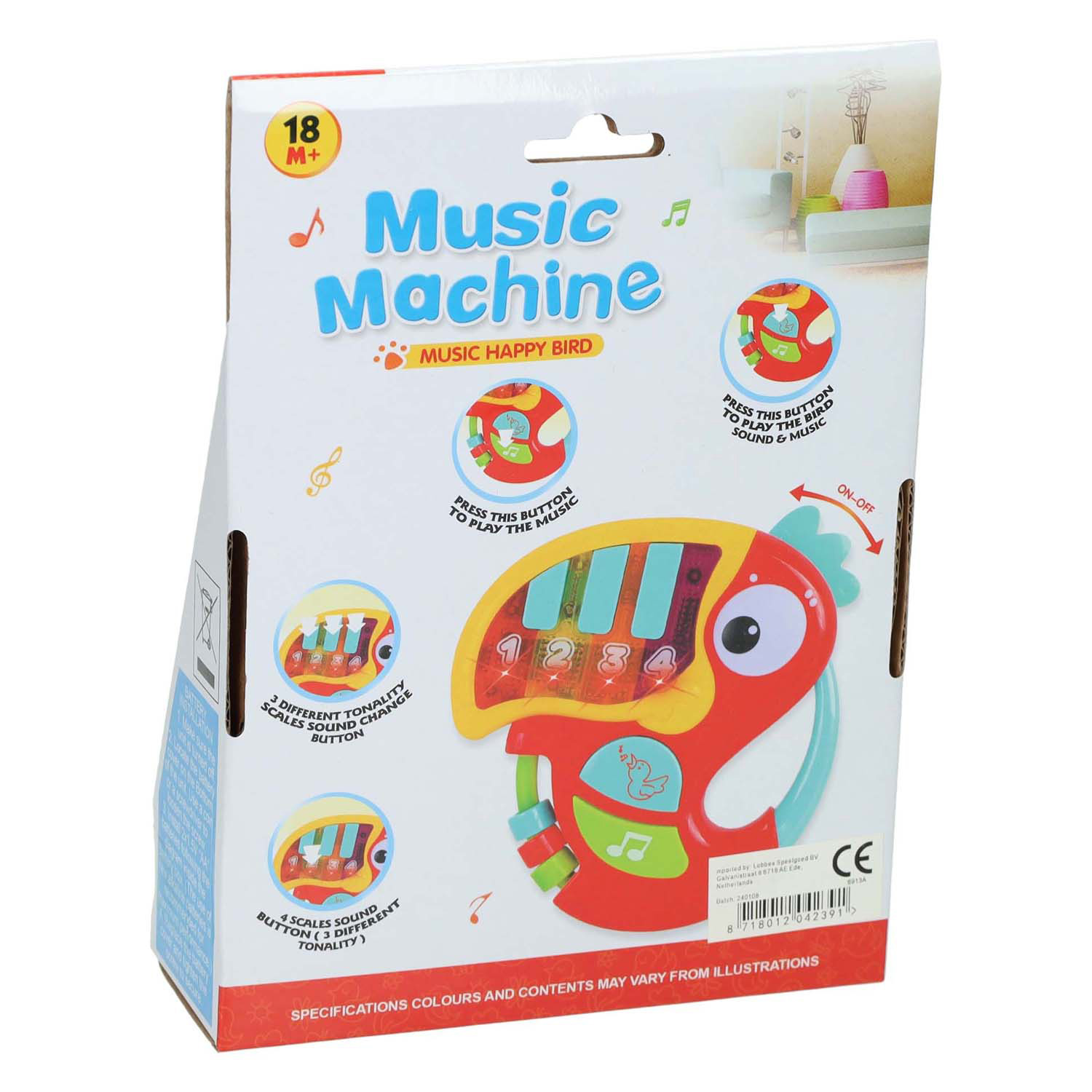 Peuter Muziek Papegaai