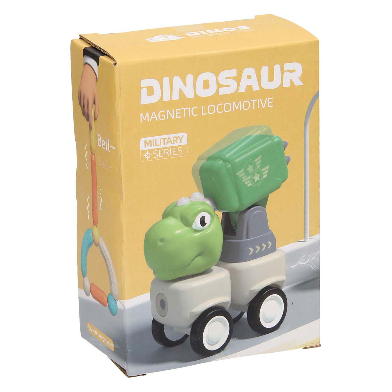 Jeu d'aimants Dino, 8 pcs.