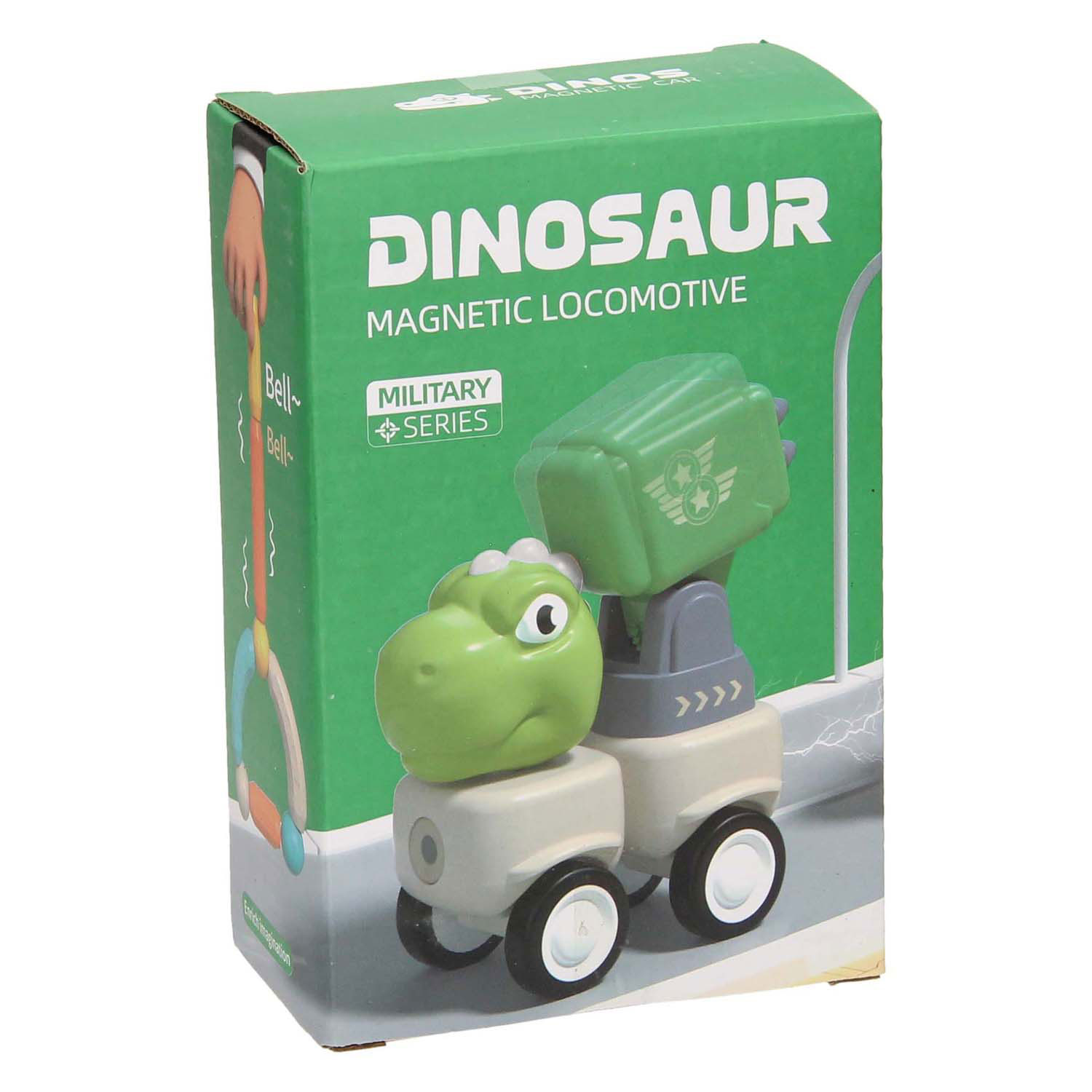 Jeu d'aimants Dino, 8 pcs.