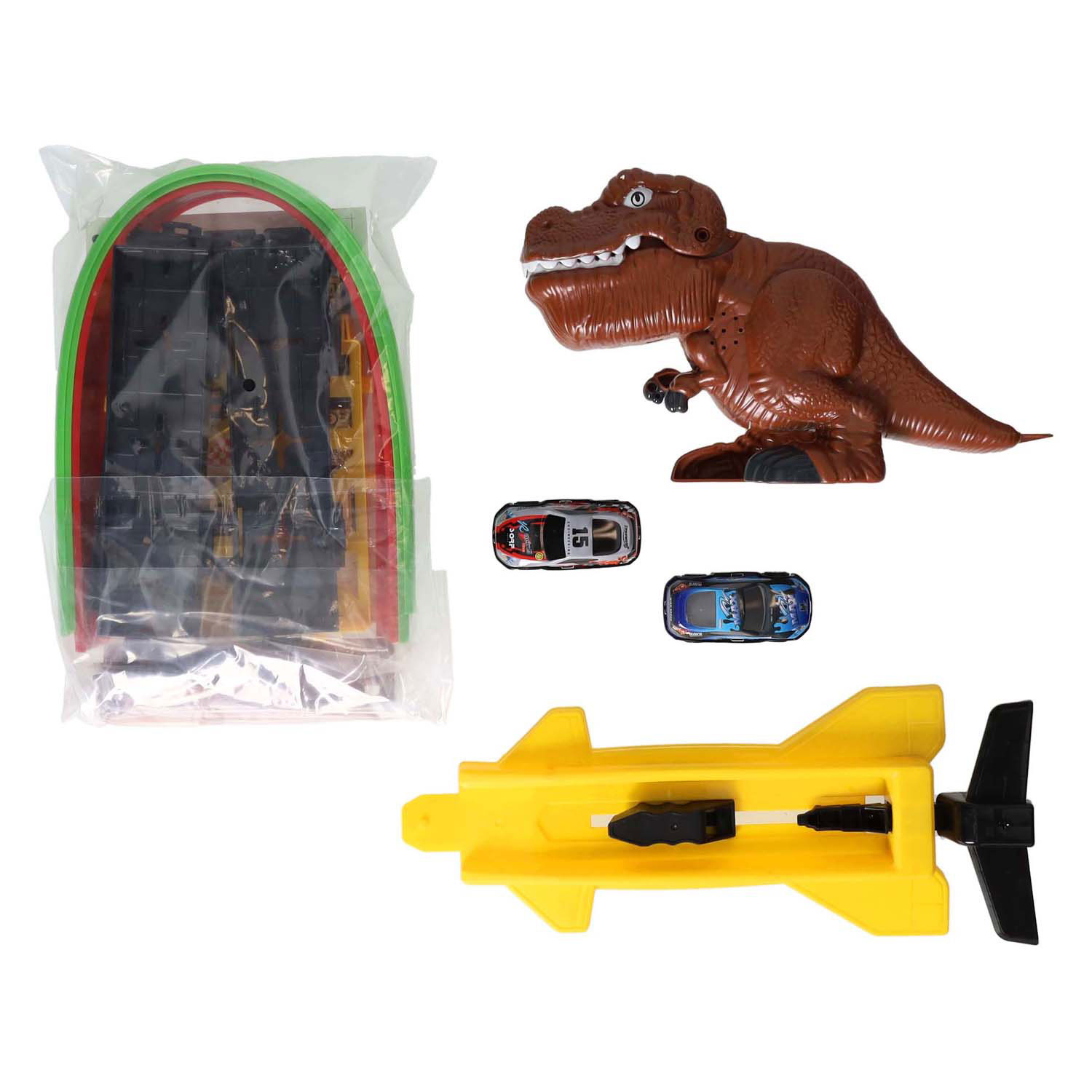 Lanceerset Dino met Looping & Schans