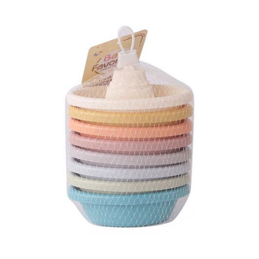 Bateaux de bain Pastel, 8 pcs.