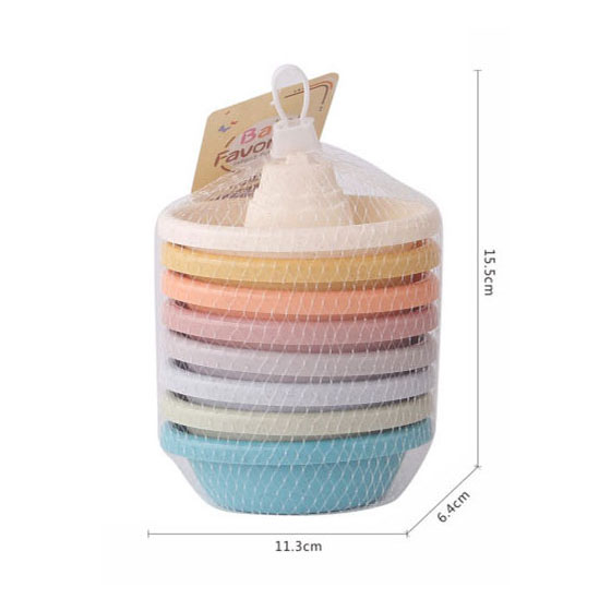 Bateaux de bain Pastel, 8 pcs.