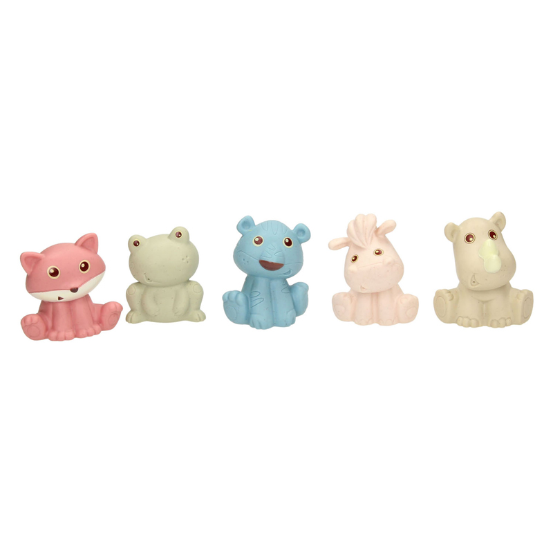 Pastel familial des animaux de bain, 9 pcs.