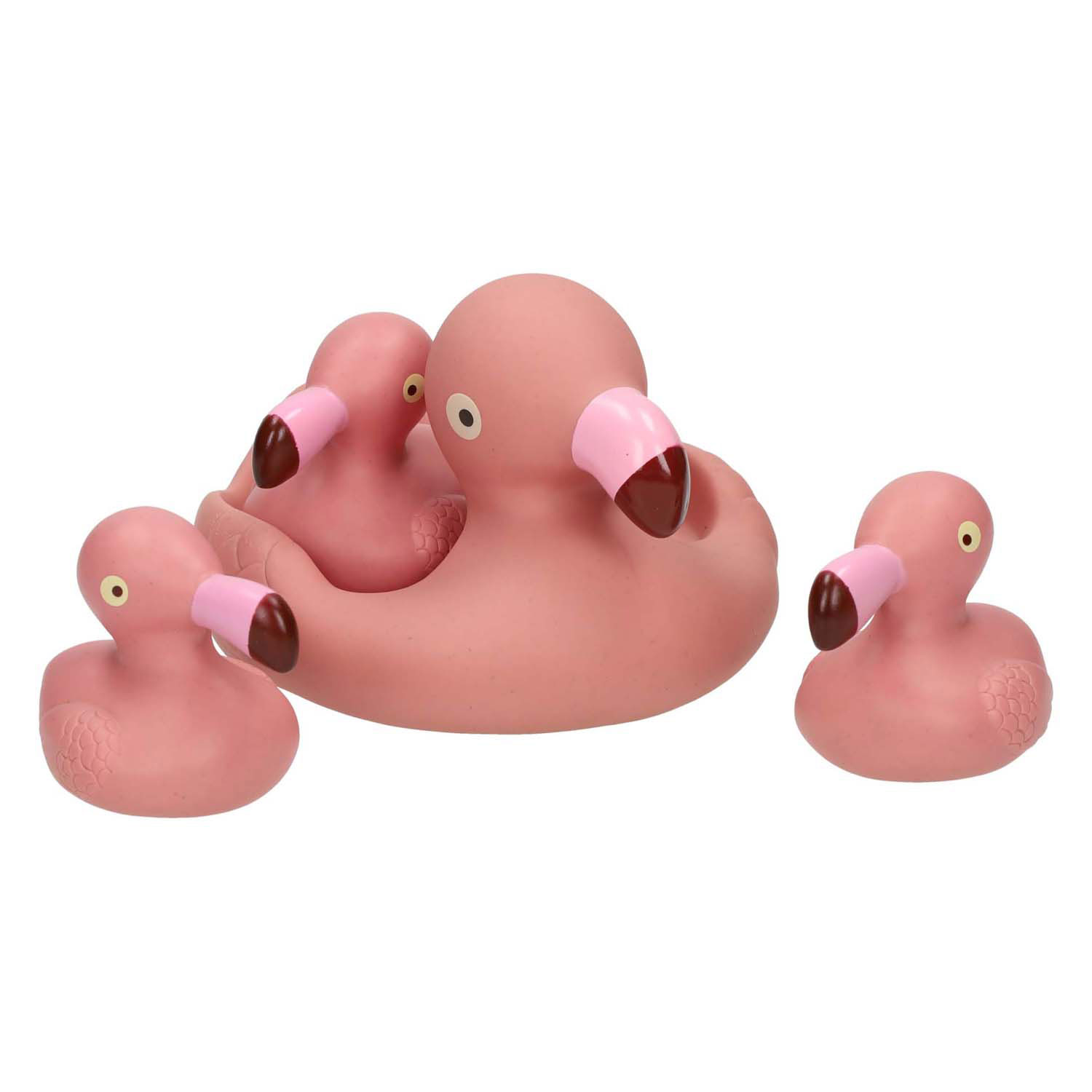 Animaux de bain Famille Flamingo, 4 pc