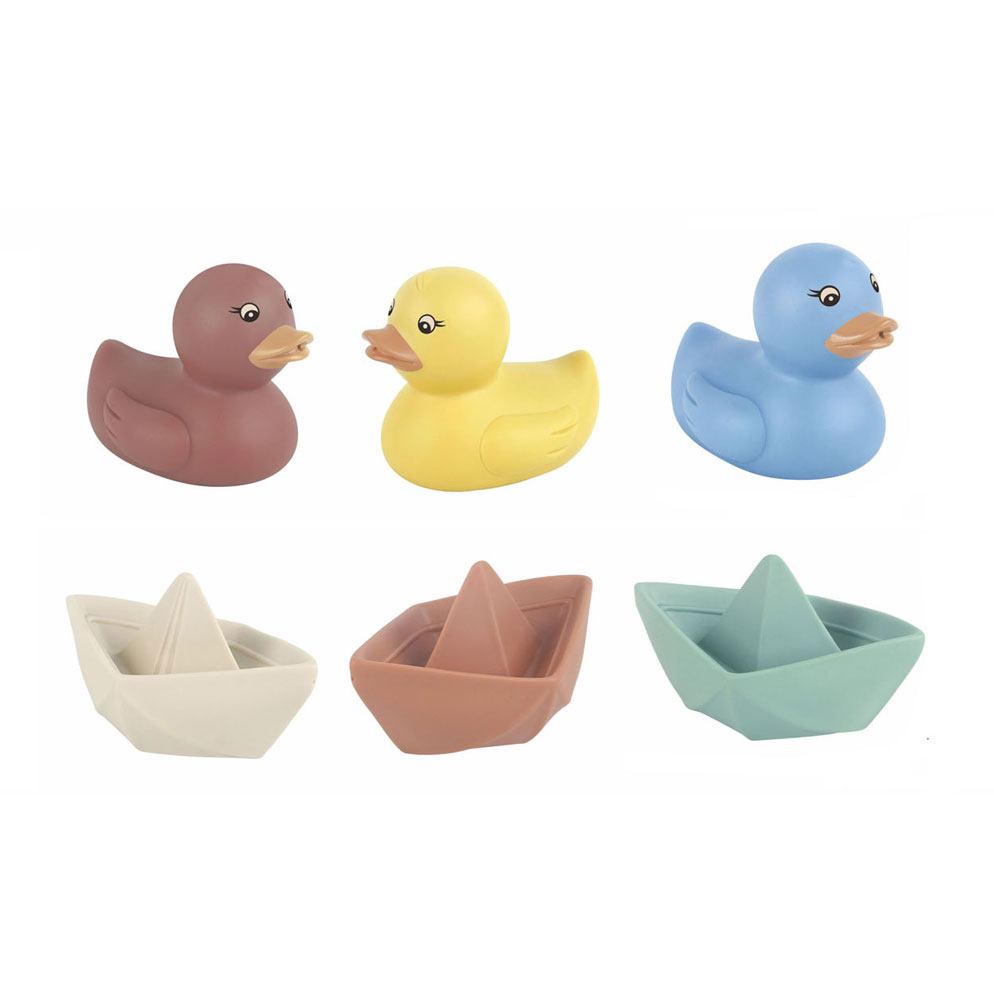 Bateau de bain avec canard