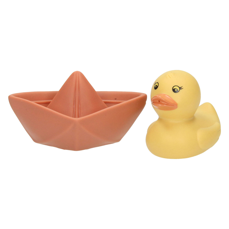 Bateau de bain avec canard