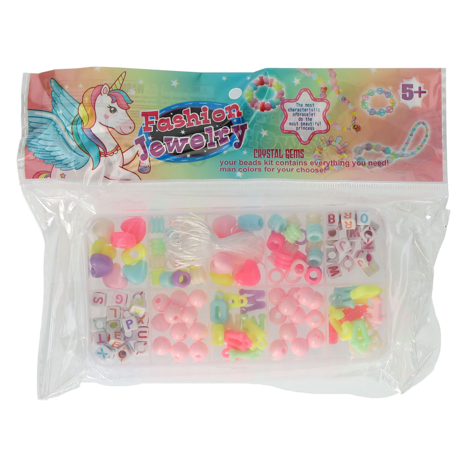 Perles tendance dans un sac