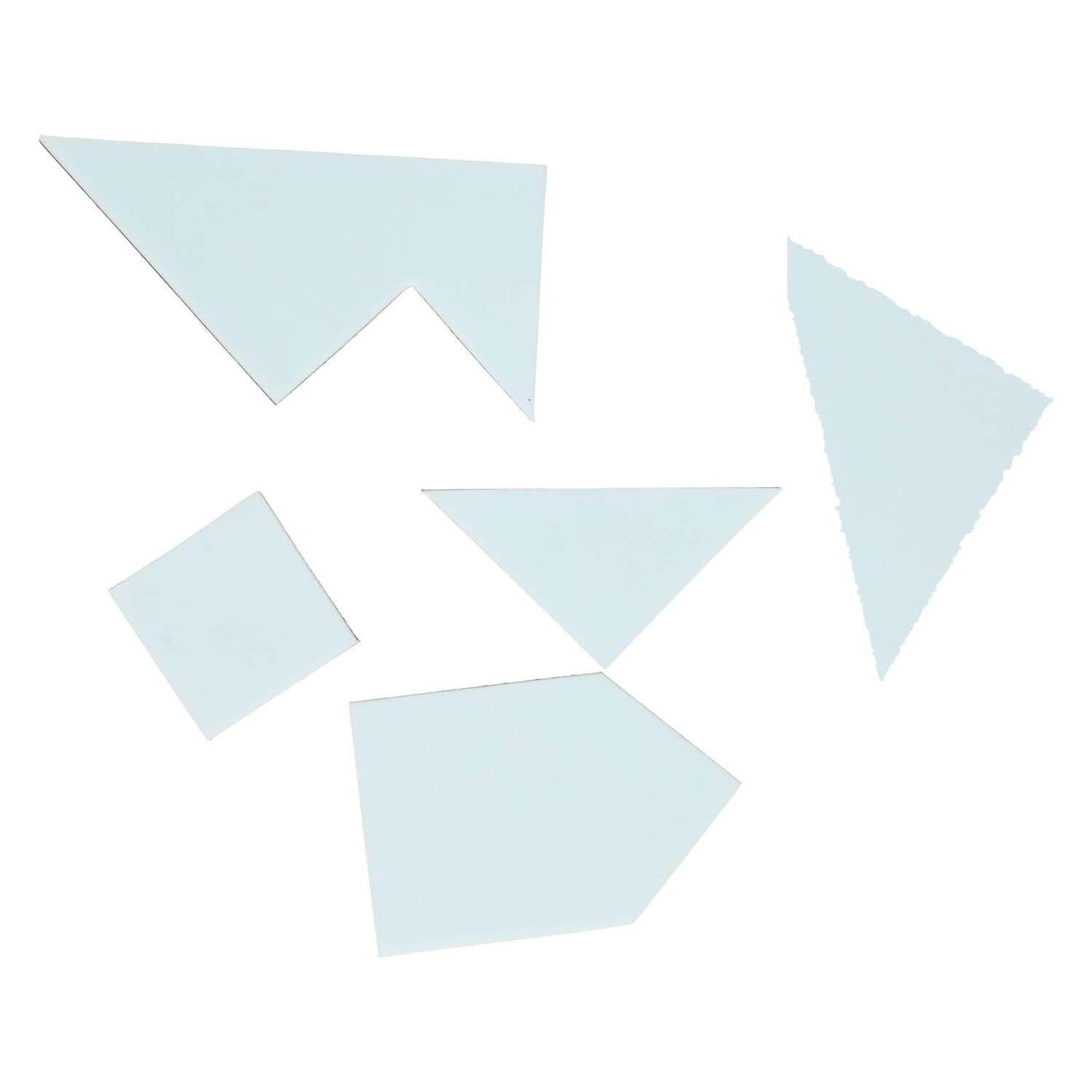 Puzzles Tangram, 4 pcs.