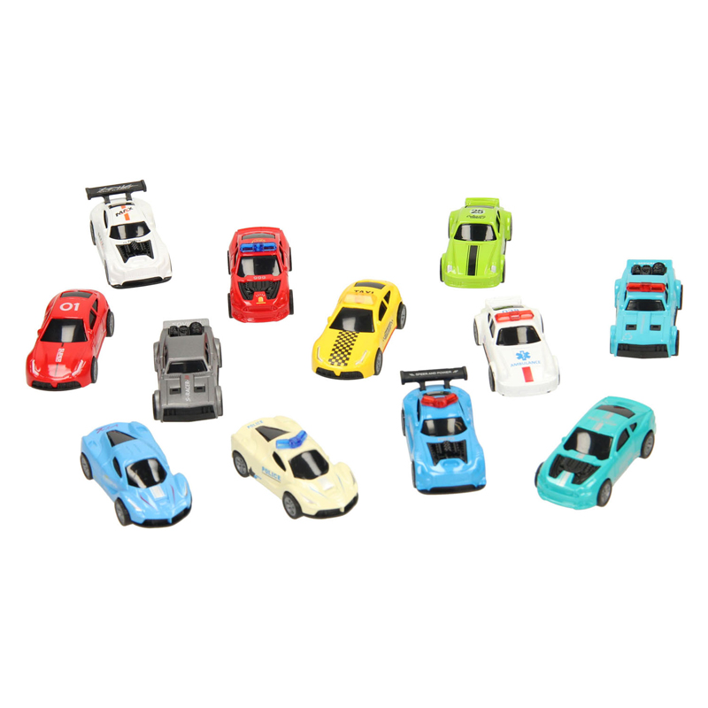 Die-cast Auto's Speelset, 12dlg.