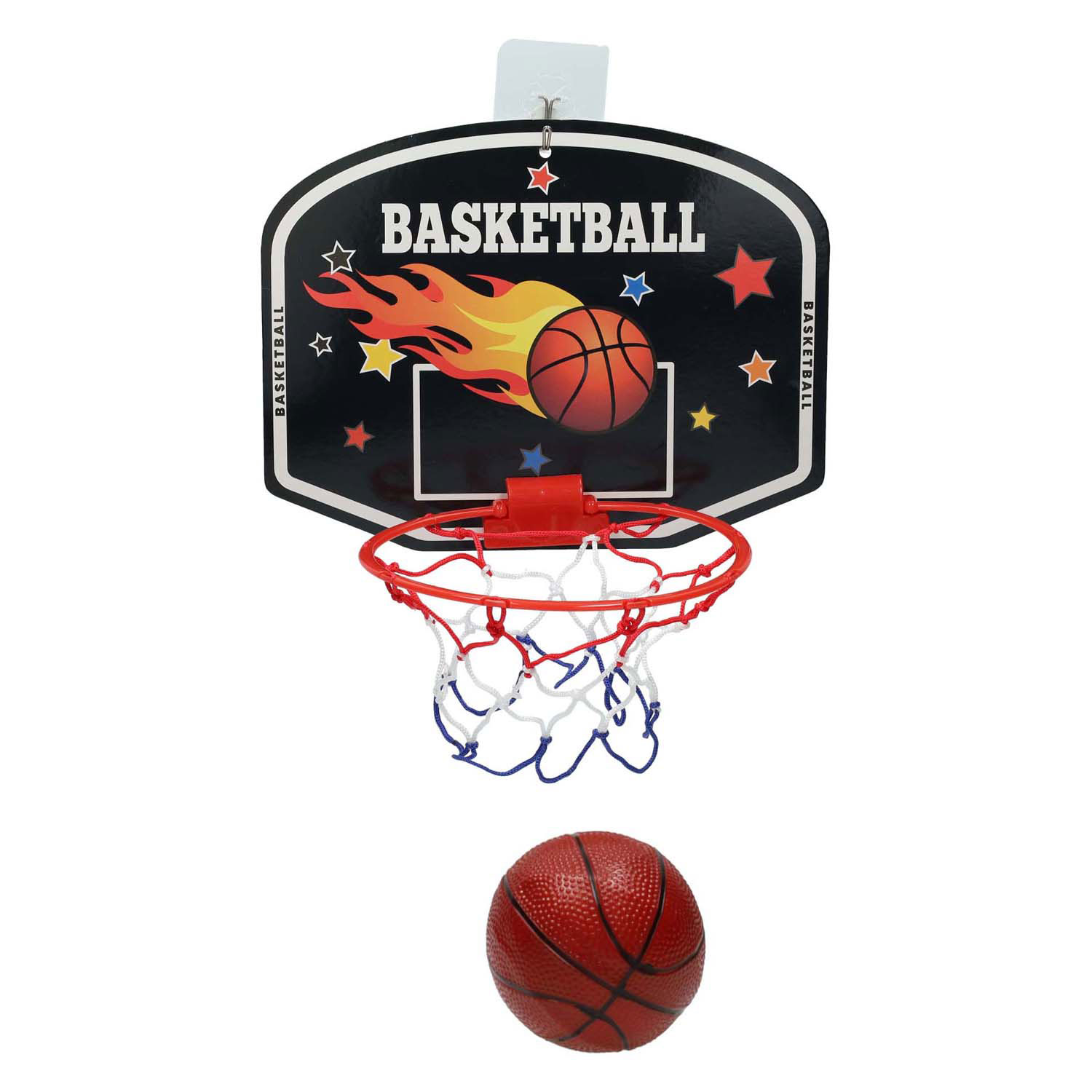 Panneau de basket-ball avec ballon