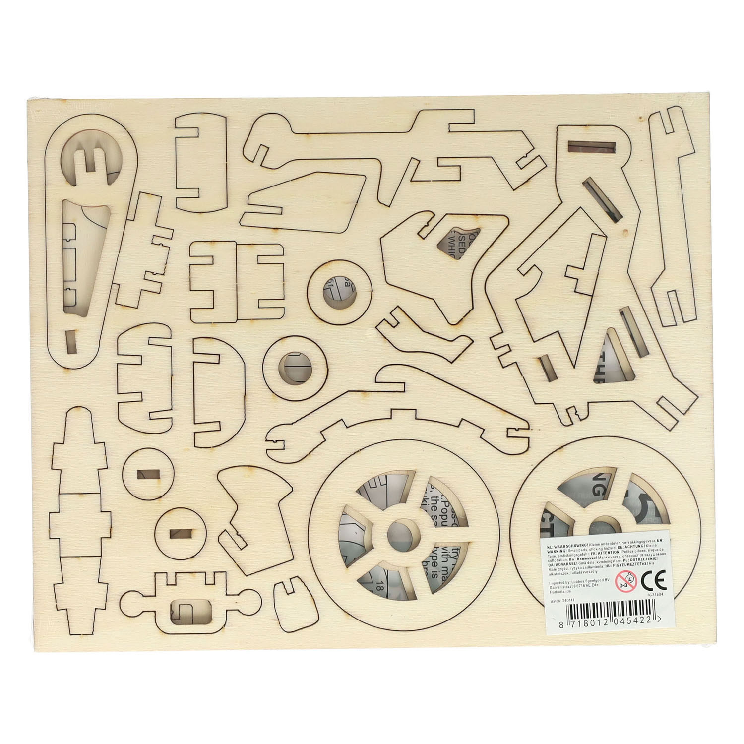 Houten Bouwpakket Motor