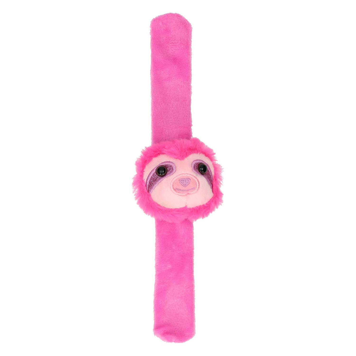 Bracelet gifle paresseux en peluche