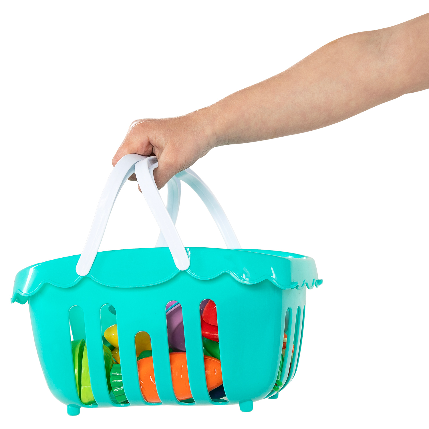 Snijfruit in Winkelmand