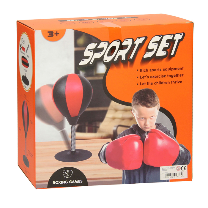 Punching-ball de table avec pompe