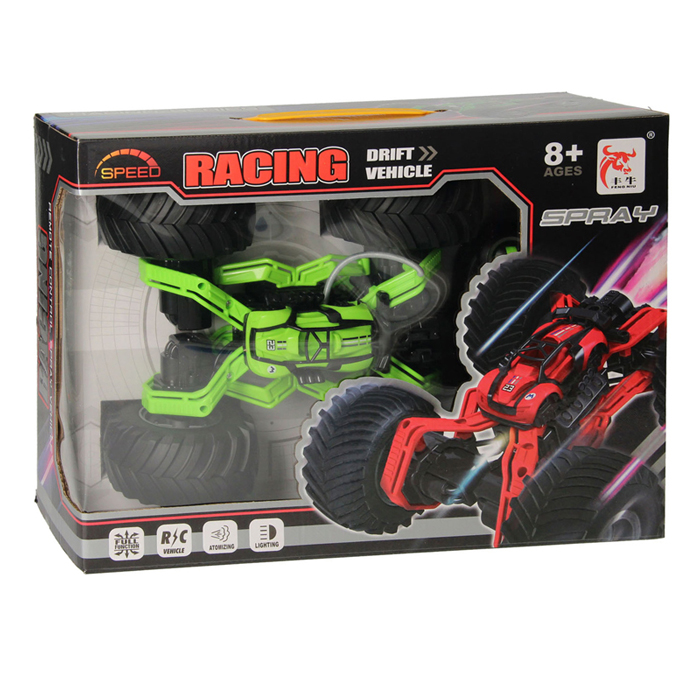 RC Race Monster Truck mit Rauchfunktion – Grün